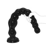 17.3 Inch Super Long Anal Beads Butt Plug, Flexible Anal Plug Dildo With Strong Suction Cup, Anus Dilator Vaginal Prostate Massage P-Spot Masturbator, Adult Sex Toys For Women Men Couple (L)