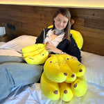 Banana Plush Pillow - 13" Stuffed Animal Fruit Toy Pillow Holiday For Girls Boys