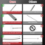 304 Stainless Steel Urethral Dilator Sound Sex Toys-Catheters & Sounds Adult Toy Male Penis Plugs, Urethral Stimulation Toy Male Masturbator, Equipped With Urethra Sound Suction Cup(0.24 Inch)