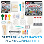 Extreme Chemistry Set – 52 Unique Experiments, Science Kits For Kids Age 8-12, Lab Gear, Volcano Project, Learning Tools, Fair Activity, Discovery Gift, Stem Toys For Boys And Girls