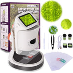 Microscope For Kids,1000X Handheld Microscope,2" Hd Screen, Portable Educational Gift,Suitable For Kids 8-12