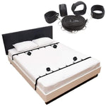 Bedroom Couples Bed Restraint Kit Adult Hand Cuffs And Leg Shackles Adults Fun Sexy Gifts For Bedroom Juguetes Para Adulto Restraint Set Sex Resistance Bands Bed Sweatshirt