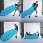 Ccdxd Air Sofa, Inflatable Lounger Inflatable Couch For Travelling, Outdoor, Camping, Hiking, Beach Parties, Picnic, Backyard, Lakeside, Air Hammock Inflatable Lounger (Black)