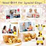 Inspirational Crochet Gifts For Women/Men, Emotional Handmade Giraffe Stuffed Animal Birthday Christmas Anniversary Present For Him/Her/Boy/Girl Friend - Funny Thank You Desk Decor