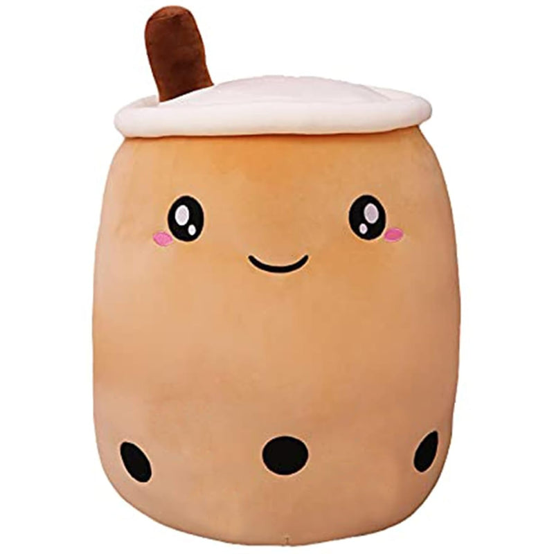 Cartoon Bubble Tea Plush Pillow,Plush Boba Tea Cup Toy Figurine Toy,Multipl