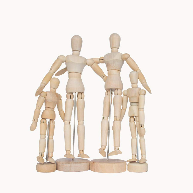 Wooden Artistic Mannequin Model for Drawing and Painting