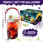 Halloween Lantern Craft Kit for Kids Ages 6-12, DIY Party Activity