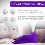 Curved Sex Pillow, Sex Toy Sex Furniture Inflatable, Velvety Sex Cushion Sex Position Pillow, Sex Toys For Couples Comfort, Deeper Penetration Couples Sex Toys Pillow For Bedroom