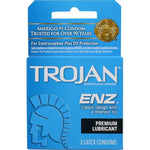 TROJAN Enz Lubricated Latex Condoms, 0.04 lb