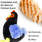 Dog Toys | Plush Toy Hen Stuffed Animal For Dogs | Medium Chicken Scented Toy - Easy To Clean And Made From Non Toxic Materials
