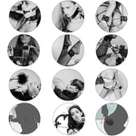 Bdsm Kit Sex Bondage Restraints, 12Pcs Bdsm Toys For Couple, Adjustable Handcuffs Collar Ankle Cuff Blindfold Feather Tickler Rope Whip Nipple Clamps Ball Gag Adult Games Sex Toys For Adult Couples