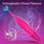 High-Frequency Clitoris G Spot Vibrator, Women Couples Adult Sex Toys,Powerful Vibrating Female Sex Toy Clitoral Nipple Vagina Stimulator Vibrator Wand For Woman Her Pleasure,Dildo Vibrators Sex Games