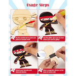 Ninja Party Favors Set of 24 Pieces for Kids Karate Theme Party Decorations