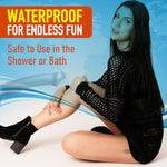 Metallic Dildo - Waterproof Adult Toys For Couples, Versatile Adult Toy For Enhanced Intimacy, Perfect For Adults Seeking Exciting Couples Sex Toys (Blue - Medium)