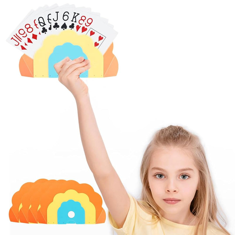 Playing Card Holder 4Pcs Hands Free Playing Card Holder For Kids And Adults