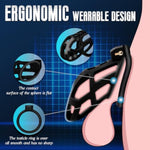 Male Chastity Cage, Chastity Device With 3 Sizes Rings And Invisible Lock For Man Penis Exercise Bondage Gear & Accessories Lightweight Adult Sex Toys