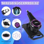 Sex Machine Thrusting Automatic Dildo Machine, Free Hand Powerful Thrusting Sex Machine For Women With Suction Cup Adapter, Female Sex Toy Adult Sex Machines