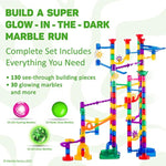 Space Theme Marble Run, 200 Pieces, STEM Toy for Kids, Family Fun, Educational Play
