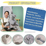 29 Inch Airplane Plush Toy With Blanket – Warplane Stuffed Animal, Space Shuttle Plush For Kids, Sofa Or Travel Decor