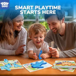 Toddler Puzzles Ages 2-4, Wooden Puzzles For Toddlers 1-3, 7 Pcs Dinosaur Puzzle 2 Year Old, Puzzles For Kids Ages 3-5, Toddler Boy Toys 2-3, Educational Learning Toys For 3 Year Old