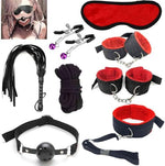 Bondaged Kits Adult Bed Restraint Sex Bonding Straps for Couples Adjustable Wrist Ankle Cuffs Sex Hand Ties for Bedroom Restraints Spreader Bar and Cuff Set Adult Play for Bedroom Purple Toys Sweater
