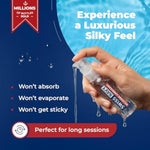 Swiss Navy Premium Silicone Based Lubricant for Men, Women & Couples - 2 oz Ultra Long Lasting Personal Lube