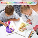 9" x 12" 2-Pack 50 Sheets Spiral Bound Art Sketchbook Notebook Set