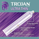 Trojan Condom Sensitivity Ultra Thin 12 Count and SKYN Elite 10 Count Condoms