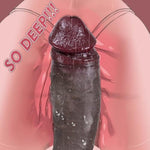 Xxl 12.59'' Dual Density Realistic Dildo – Ultra-Thick Silicone Penis With Strong Suction Cup For Hands-Free Play, Anus Dilation & Prostate Stimulation, Adult Sex Toy