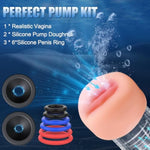 Penis Pump Sex Toys For Men - Electric Vacuum Penis Enlarger Pumps With 12 Smart Modes, Waterproof Dick Pump Male Masturbator With Mini Pocket Pussies, Adult Sex Toys For Men Penis Erection