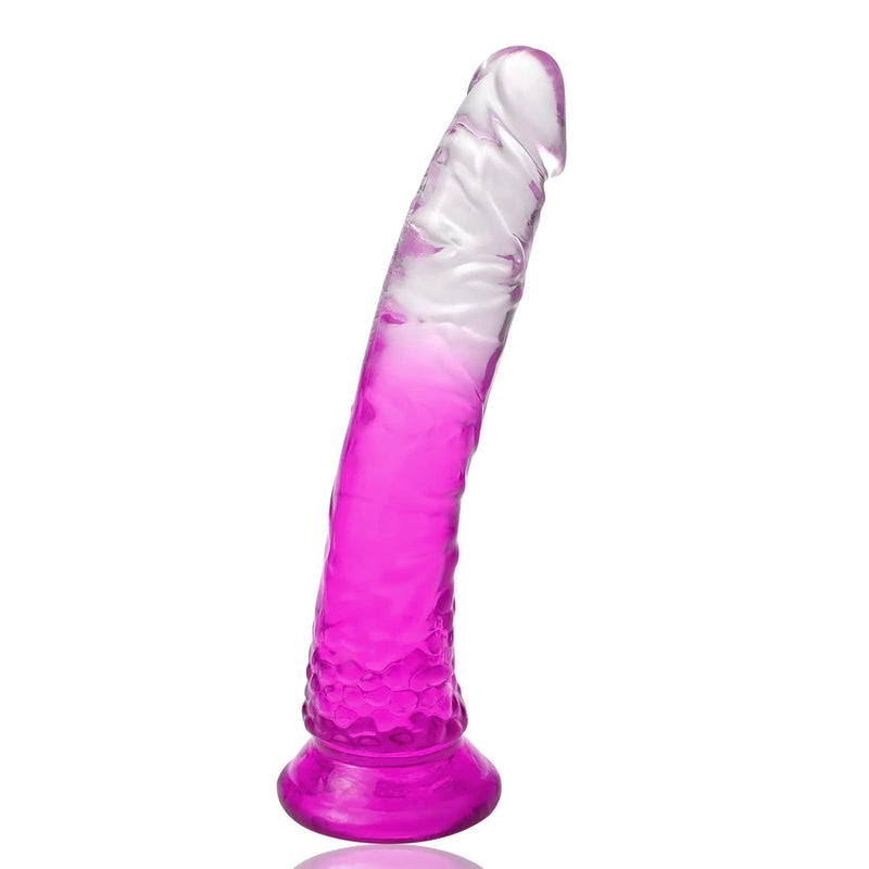 Realistic Dildos Penis With Suction Cup Base For Hands-Free Play, Tpe Material Flexible Dildo For Female Vaginal G-Spot Stimulator & Anal Play Adult Sex Toy (Xxl)