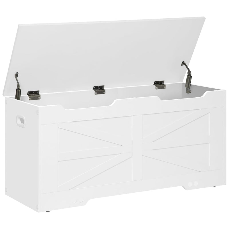 Storage Chest, Storage Trunk, Wooden Storage Bench - 39.4" Lift-Top Storage Or