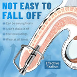 Urethral Plug, 1.77 Inch Hollow Urethral Sounds With Penis Rings Urethral Dilators Penis Plug Prostate Stimulation Masturbator Sex Toy For Men