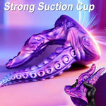 Monster Double-Ended Dildo Suction Cup Tentacle Dual Head G-spot Dildo