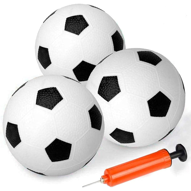 Anzmtosn Mini Soft Toddler Soccer Ball, 3 Pack 6" Little Soccer Balls for T