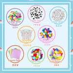 3000 Piece Arts and Crafts Supply Kit for Kids DIY Crafts Ages 4-8 Homeschooling Supplies