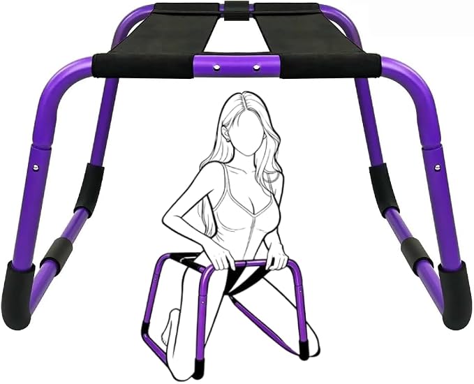 Multifunctional Couples Positioning Chair with Steel Frame & Adjustable Straps