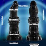 Xxl 11.41 Inch Extra Huge Anal Dildo Butt Plug Realistic Super Large Thick Dildos Anal Vaginal Sex Toys With Strong Suction Cup For Female Male Gay Advanced Player