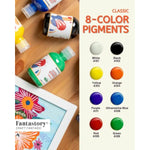8 Colors Tempera Paint Set for Kids, 250ml Each Bottle, Perfect for Art Projects
