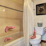 Realistic Dildo Silicone Big Dildo With Suction Cup G-Spot Prostate Massage Anal Dildos Glans Testicles Penis Cock Dong Masturbation Sex Toys For Women Men And Couples