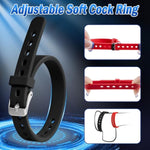 Adjustable Cock Ring For Erection Enhancing, Soft Silicone Penis Ring For Long Lasting Stronger, Snap-On Strap Ensures Comfortable Fit, 2Pcs Reusable Adult Sex Toys For Men Or Couple Pleasure