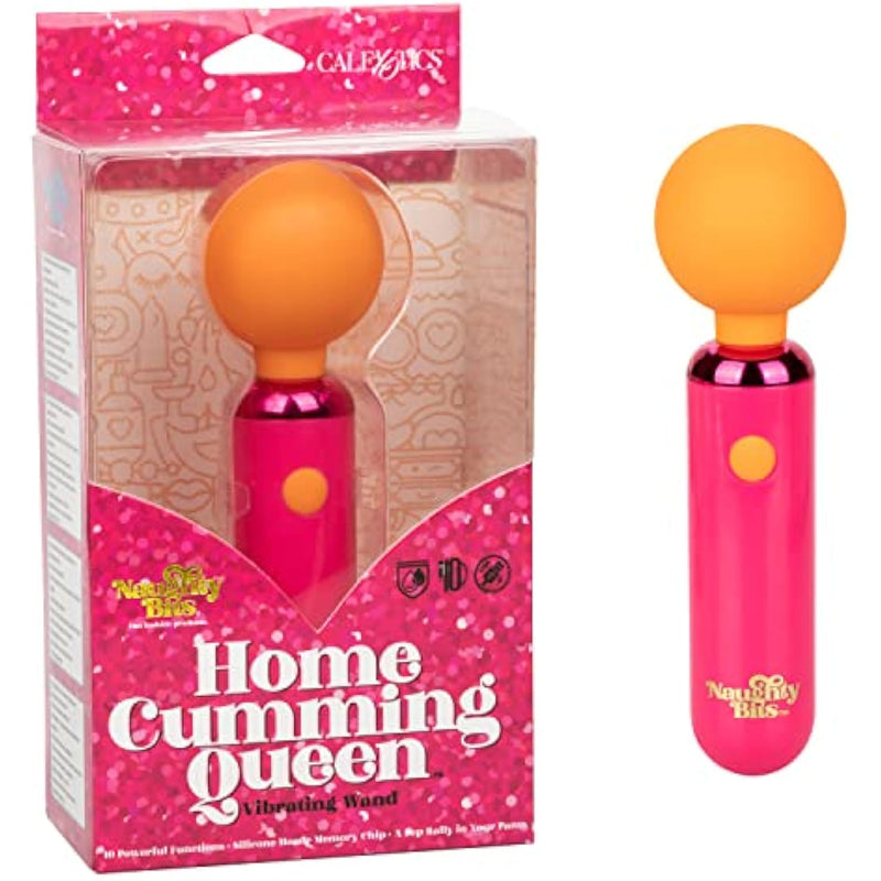 Naughty Bits Home Cumming Queen Vibrating Wand Vibrator - Se-4410-38-3