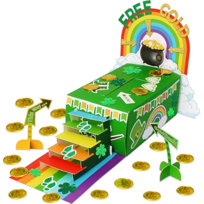 St. Patrick's Day Leprechaun Trap Kit for Kids, Catch a Leprechaun Craft Kit