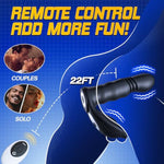 Prostate Massager With Vibrating Cock Ring?Anal Thrusting Dildo Vibrator Sex Toys For Men With 10 Vibrating Modes, Butt Plug With Remote Penis Trainer Prostate Massaging Device Male Sex Toy