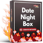Date Night Box: After Dark – 52 Spicy & Intimate Scratch Off Date Night Ideas – Adult Couples Bedroom Game For Husband, Wife, Boyfriend, Girlfriend – Gifts For Anniversary, Wedding, Birthday, 17+