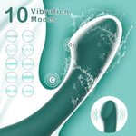Ergonomic Curved G Spot Vibrator for Women with One-Button Control and Silent Waterproof Operation