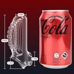 Penis Sleeve Extender Cock Ring With Massage Particles For Erection Enhancement Delayed Ejaculation Enlarge Prolong Pennis Male Sex Toys Penis Ring Adult Toys (Transparent)