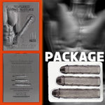 Pennis Extender, 3 Sizes Lengthen Pennis Sleeve Girth Enhancer For Men Ultra-Soft Penis Sheath Cock Dildo Male Enlarger Delay Erection Cock Sleeves Penis Extension Pleasure For Couples Adult Sex Toys