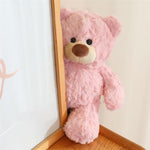 Teddy Bear Plush Toy, 10Inches Teddy Bear Stuffed Animal Birthday For Kids Girl Friends (Pink)