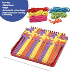 Schylling Metal Pot Holder Loom Kit Classic Durable Weaving Frame for Making Pot Holders